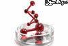 DNA textured chess tower