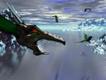 Dragons Flying