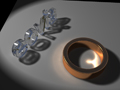 Carrara 5 Pro Caustics Lighting Effect