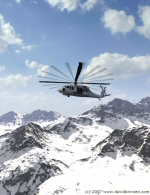 Mountain backdrop
