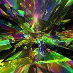 Shattered: An Asymmetrical Abstract Animation
