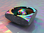 Mirrorball in Ashtray