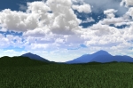Clouds Casting Shadows