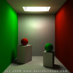 Baked virtual light and spot