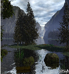 The lake
