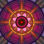 Abstract Steering Wheel