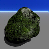 Mossy rock