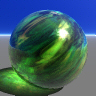 Old glass marble