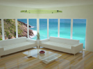 oh just a set room with background