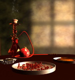 Pomegranate Hookah