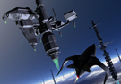 Orbital Mining Operation