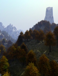 Instancing and TA1 (Bryce 7 pro)