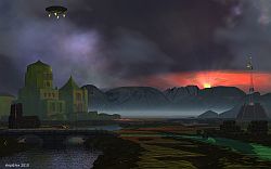 Sunset on Saraksh