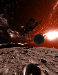 Procedural Hot Gas and Moon Rock