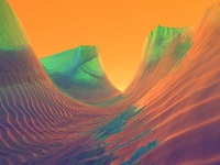 Gold Sky, Green Ice