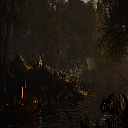 Passage through Darkwood