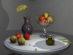 Still life with vases