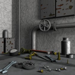 Something metallic