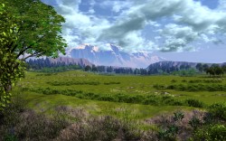 A sunny day in the valley