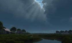 Rain and sun
