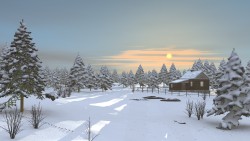 Short winter day