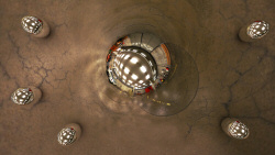Horo's gigantic wide angle lens