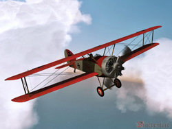 Biplane in the Sky