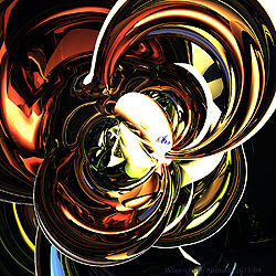 Woven Cube Abstract
