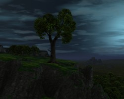 In the ghostly light