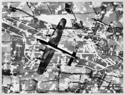 Lancasters Over Scampton Air Base. Lincolnshire.