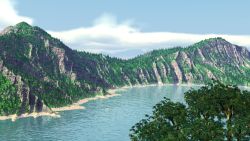 Mountain lake