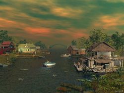 Evening in the Swamp