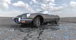 E-Type Jaguar.