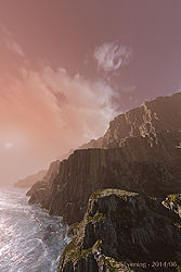Cliff-Evening