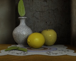 Modest still life