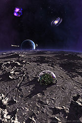 Living on a Moonlet