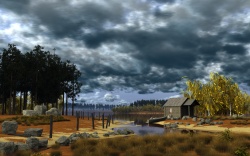 In the autumn on Ladoga