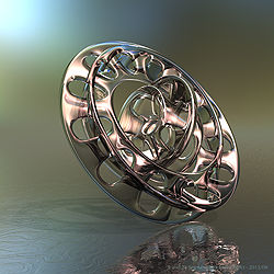 9 and 25 Segment Moebius Object