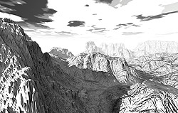 Mountains Sketch