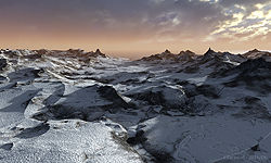 Glaciated