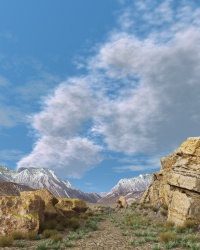 Ancient path to the istukan