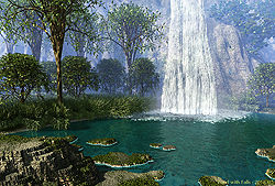 Pond with Falls