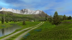 Alpine valley
