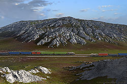 Railway along Vale