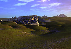 Mounds and Rocks