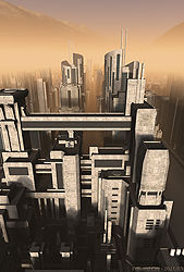Polluted City
