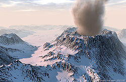 Smoky Volcano