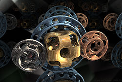 Cube and Spirals