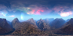 Exotic Sky Panorama