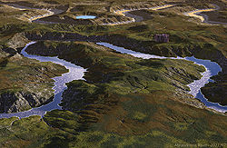 Meandering River